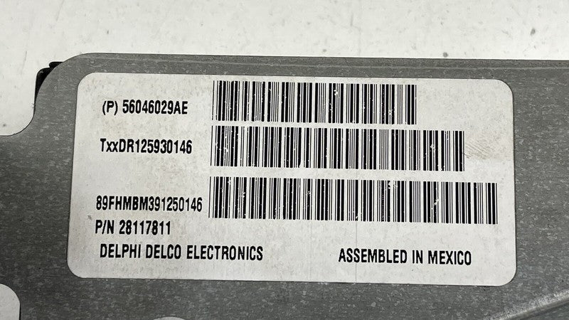 56046029AE 08-10 DODGE RAM SIRUIS SATELLITE RADIO RECEIVER CONTROL MODULE 05064075AE OEM