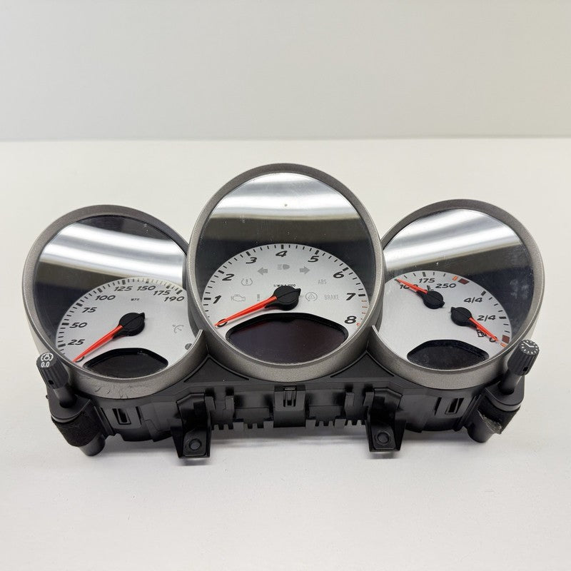 987.641.113.20 / 987 641 113 20 / 98764111320 05-08 Porsche Boxster Cayman 987 Manual Speedometer Instrument Cluster Gau