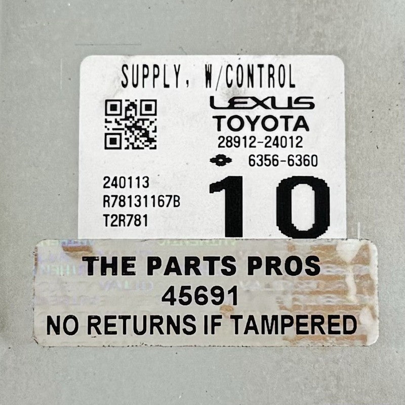 28912-24012 / 28912 24012 / 2891224012 23-25 TOYOTA PRIUS POWER SUPPLY CONTROL MODULE CHASSIS BRAIN BOX 28912-24012 OEM