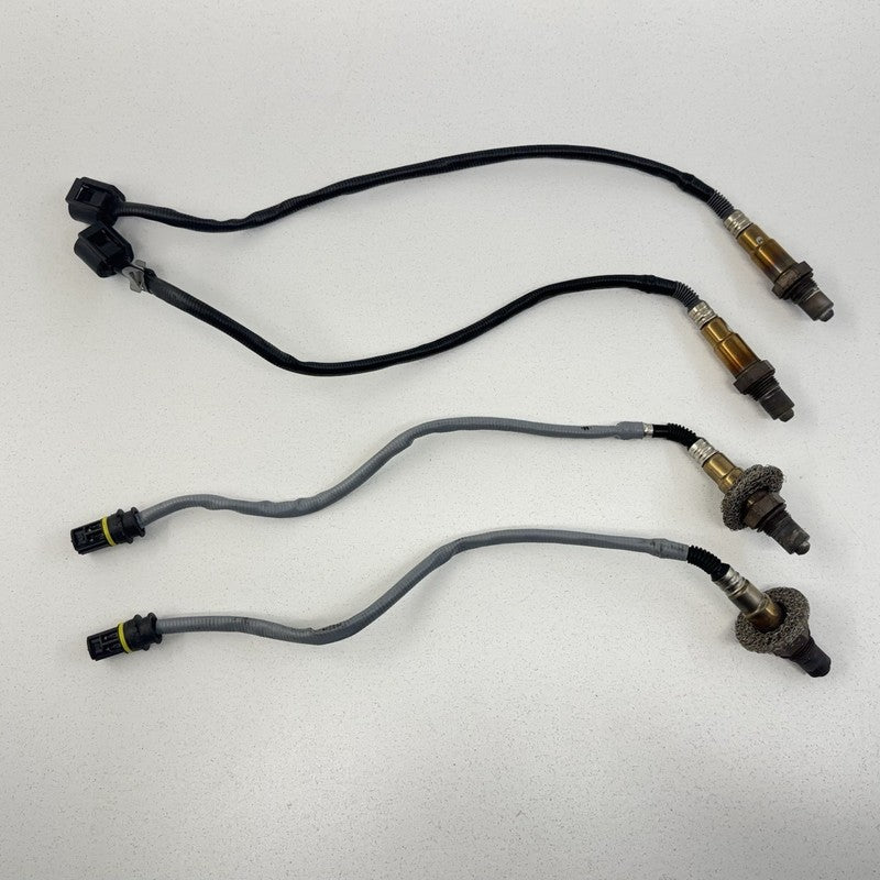 7 539 137 BMW M5 M6 F06 F10 F12 F13 S63 Air Fuel Ratio Exhaust Oxygen O2 Sensor Set OEM