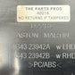 4G43-23942A-w / 4G43 23942A w / 4G4323942Aw 07-10 ASTON MARTIN VANTAGE PASSENGER RIGHT FRONT DOOR PANEL COVER TRIM OEM