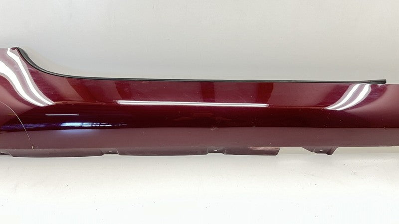 G33-10608-AJ / G33 10608 AJ / G3310608AJ 07-09 ASTON MARTIN VANTAGE RIGHT SIDE SKIRT ROCKER PANEL COVER MERLOT RED OEM