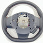 22-24 SUBARU WRX DRIVER STEERING WHEEL LEATHER BLACK OEM