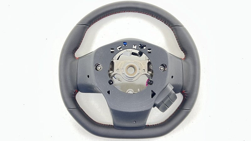 22-24 SUBARU WRX DRIVER STEERING WHEEL LEATHER BLACK OEM
