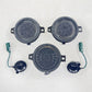 8654 3909 / 86543909 22-24 CADILLAC CT5 V BLACKWING SPEAKER TWEETER SET WITH AMPLIFIER AMP MODULE OEM