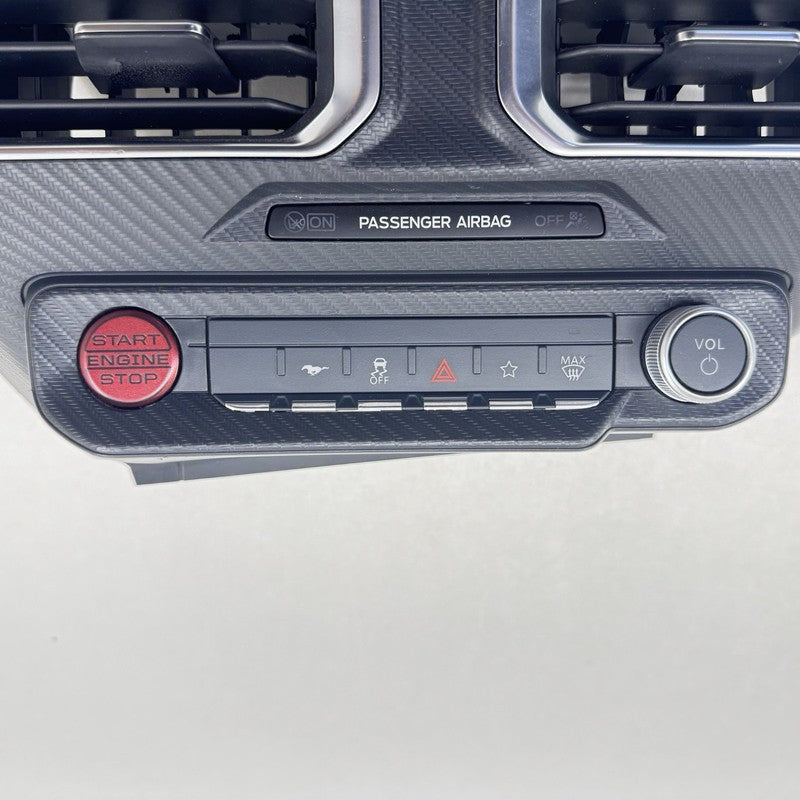 PR3T-18K811-BAW / PR3T 18K811 BAW / PR3T18K811BAW 24-25 Ford Mustang GT Front Center Dash Air Vent Grille Trim Bezel Pan