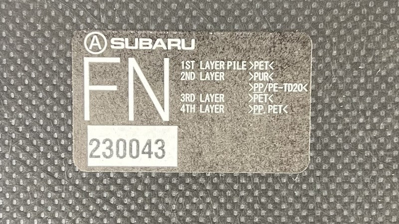 24-25 SUBARU CROSSTREK REAR TRUNK LOAD FLOOR BOARD CARGO COVER TRIM OEM