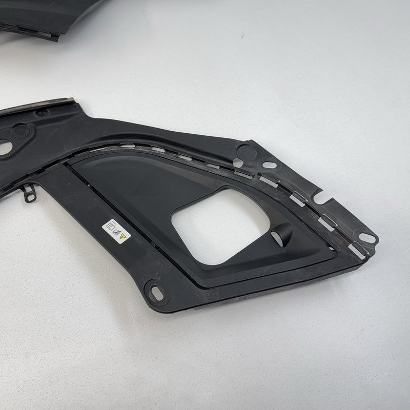 7 019 804 / 7019804 12-16 BMW M5 F10 Left & Right Engine Bay Seal Cover Wing Panel Trim Pair OEM