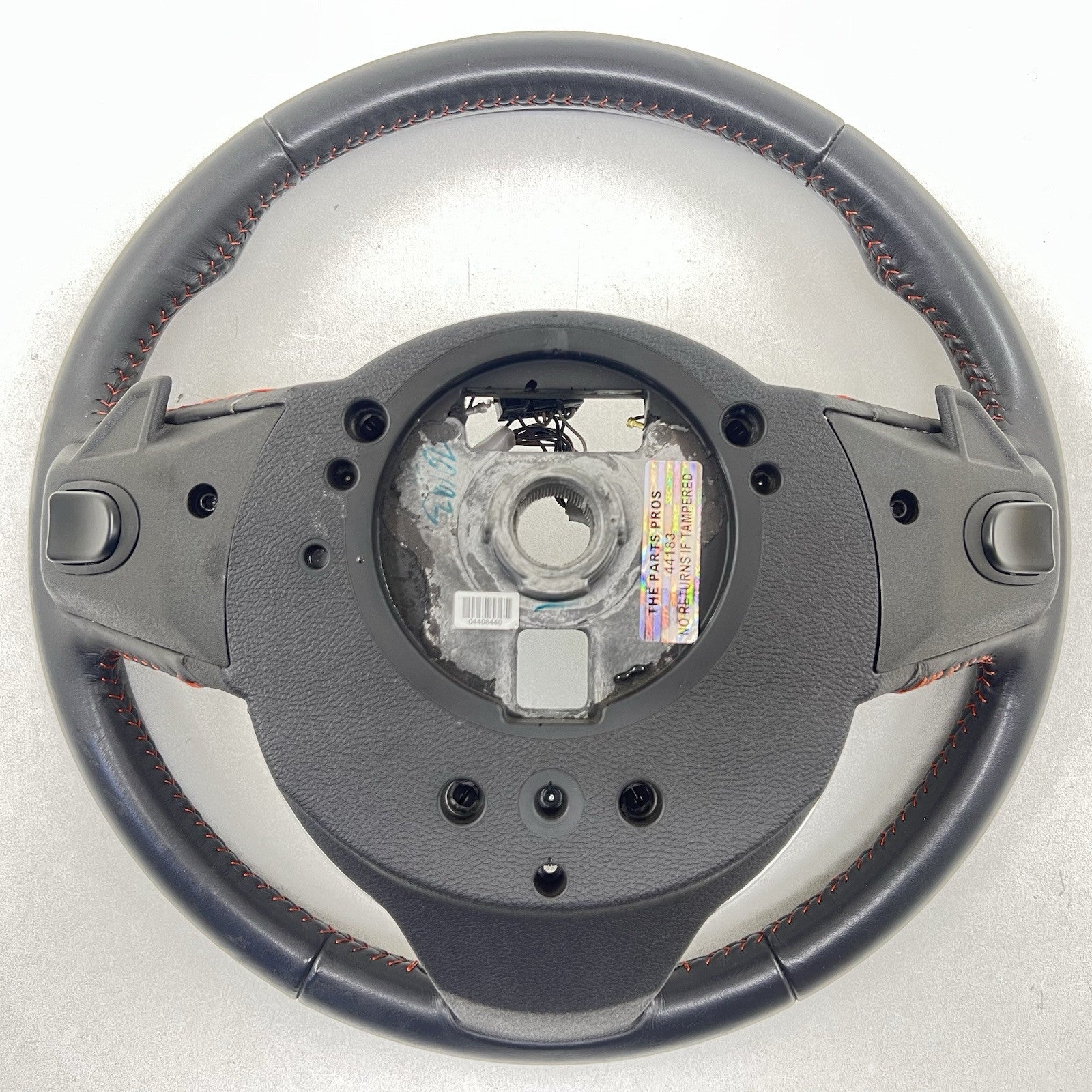 92245960 10-11 CHEVROLET CAMARO SS DRIVER STEERING WHEEL WITH PADDLE SHIFTERS LEATHER OEM