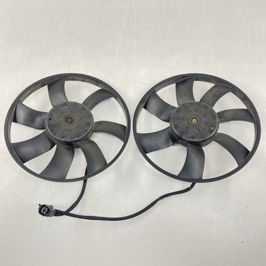 5YY0426 10-15 CHEVROLET CAMARO SS RADIATOR FAN COOLING MOTOR WITH FAN BLADE PAIR OEM