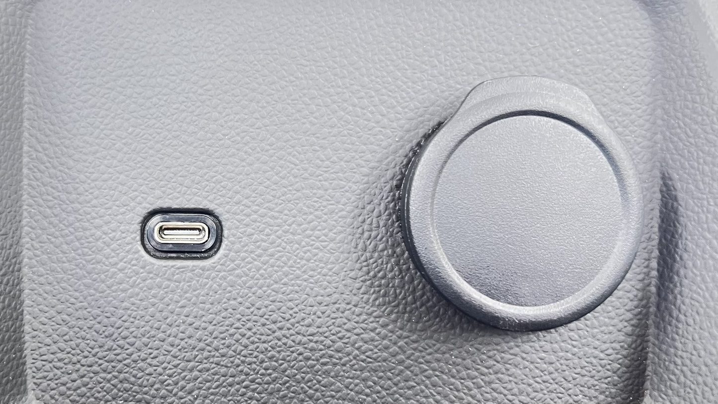 84937530 22-25 CADILLAC CT5 V BLACKWING REAR CENTER CONSOLE AIR VENT GRILLE COVER OEM