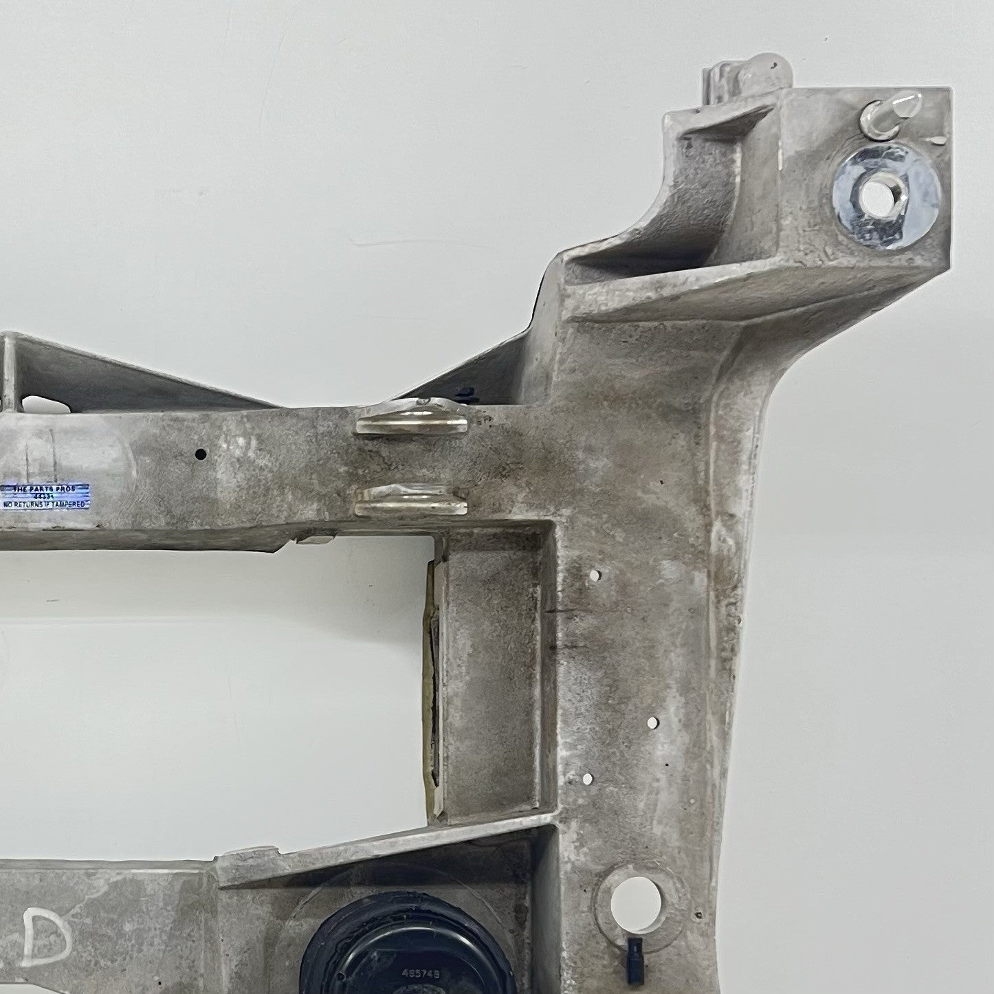 10312076 01-04 CHEVROLET CORVETTE C5 Z06 FRONT ENGINE CRADLE SUBFRAME W/ ENGINE MOUNT OEM