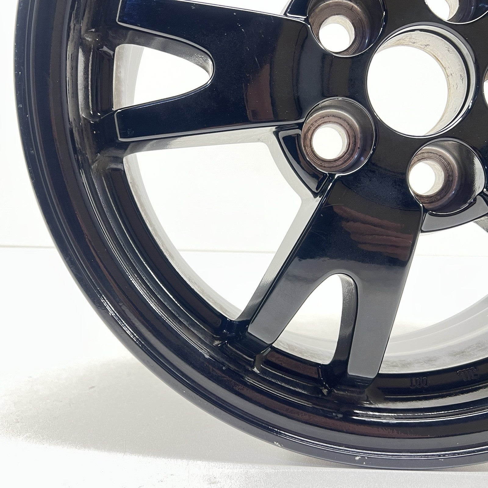 10-15 TOYOTA PRIUS WHEEL RIM 15x6 +45 OFFSET 5 SPLIT SPOKE BLACK FACTORY OEM