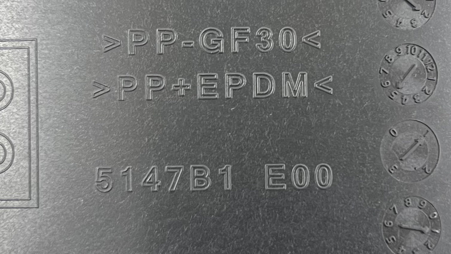 5147B1-E00 / 5147B1 E00 / 5147B1E00 22-25 TOYOTA GR86 FUEL TANK GAS CAP DOOR LID COVER BLACK 5147B1E00 OEM