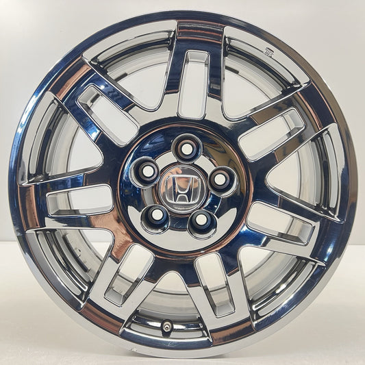09-15 HONDA PILOT WHEEL RIM 18x7.5 +45 OFFSET 14 SPOKE CHROME FACTORY OEM