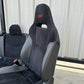 08-14 SUBARU WRX STI COMPLETE SEAT SET FRONT & REAR ALCANTARA SUEDE OEM CLEAN
