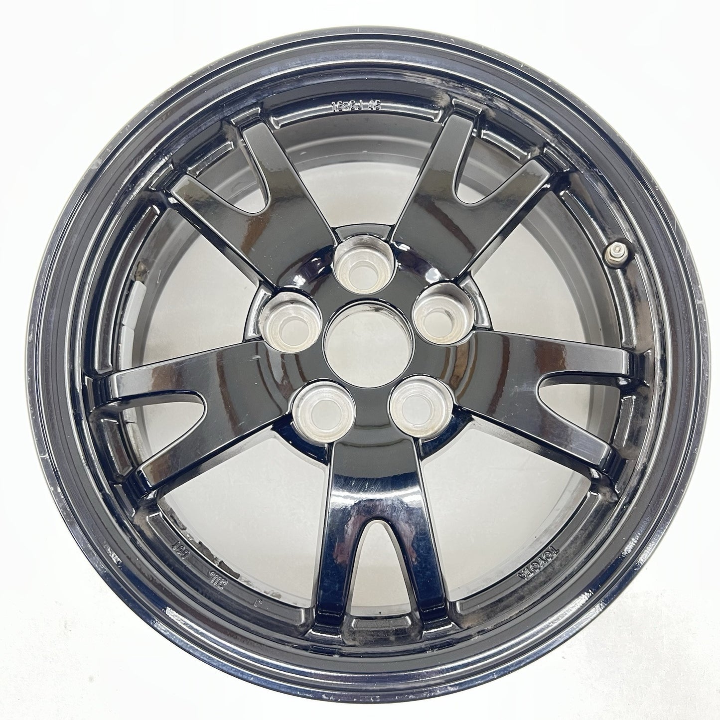 10-15 TOYOTA PRIUS WHEEL RIM 15x6 +45 OFFSET 5 SPLIT SPOKE BLACK FACTORY OEM