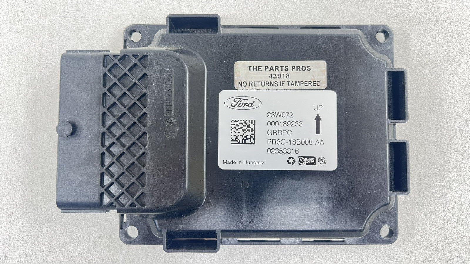 PR3C-18B008-AA / PR3C 18B008 AA / PR3C18B008AA 24-25 FORD MUSTANG GT DARK HORSE SUSPENSION CONTROL MODULE PR3C-18B008-AA