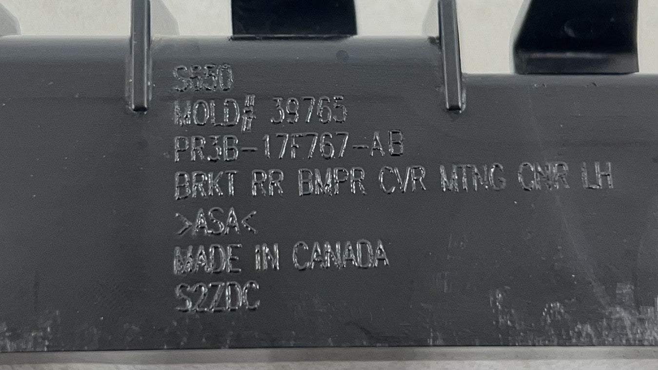 PR3B-17F767-AB / PR3B 17F767 AB / PR3B17F767AB 24-25 FORD MUSTANG GT LEFT REAR BUMPER BRACKET SUPPORT MOUNT PR3B-17F767-