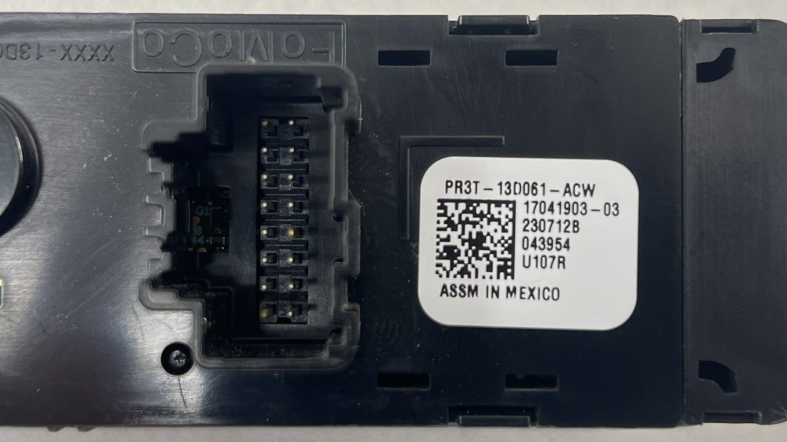 PR3T-13D061-ACW /PR3T 13D061 ACW / PR3T13D061ACW 24-25 FORD MUSTANG GT DARK HORSE HEADLIGHT HEAD LIGHT LAMP CONTROL SWIT