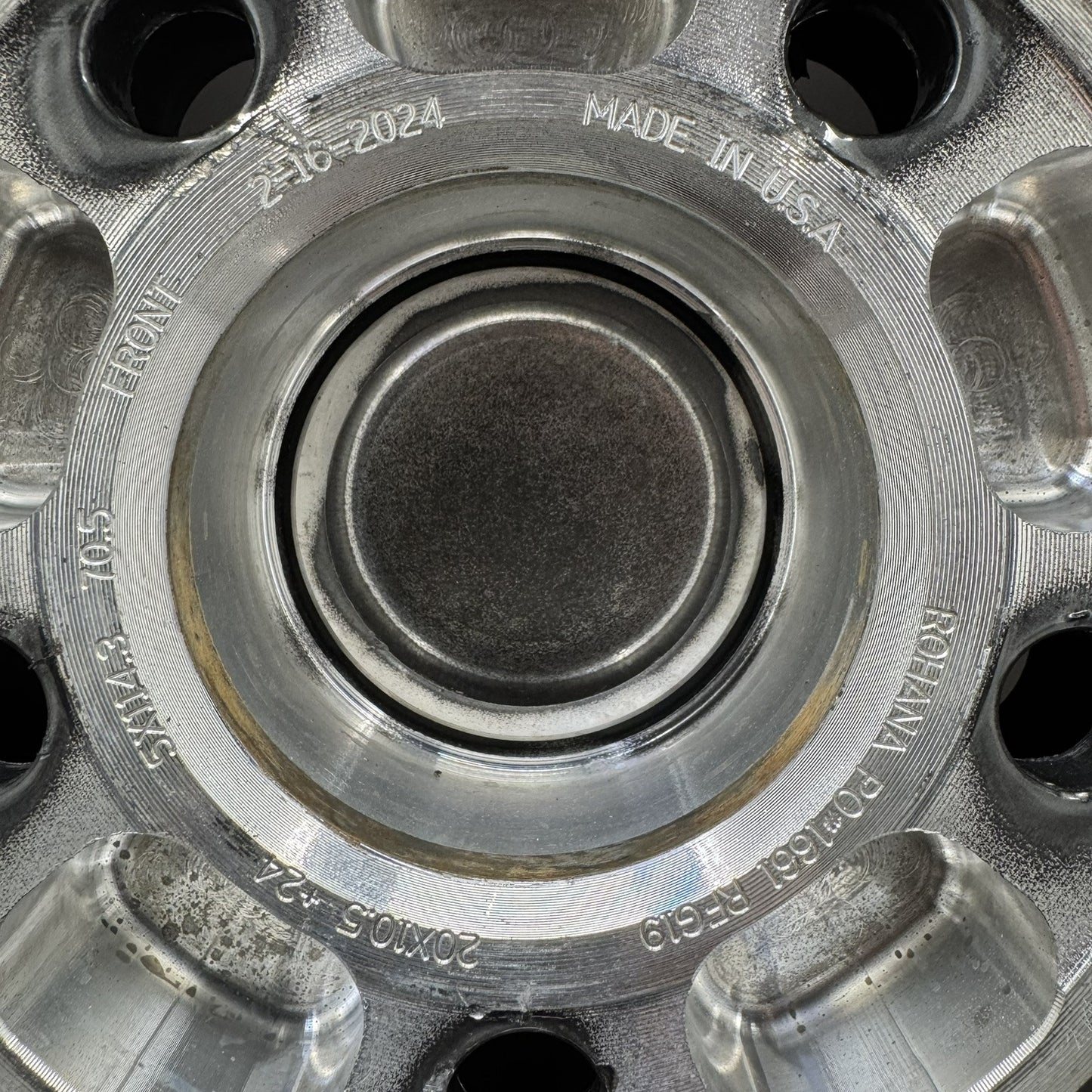 RFG19 ROHANA FORGED RFG19 TRINITY 3 PIECE WHEEL RIM WITH TIRE PARTIAL SET OF 3 *NOTE*