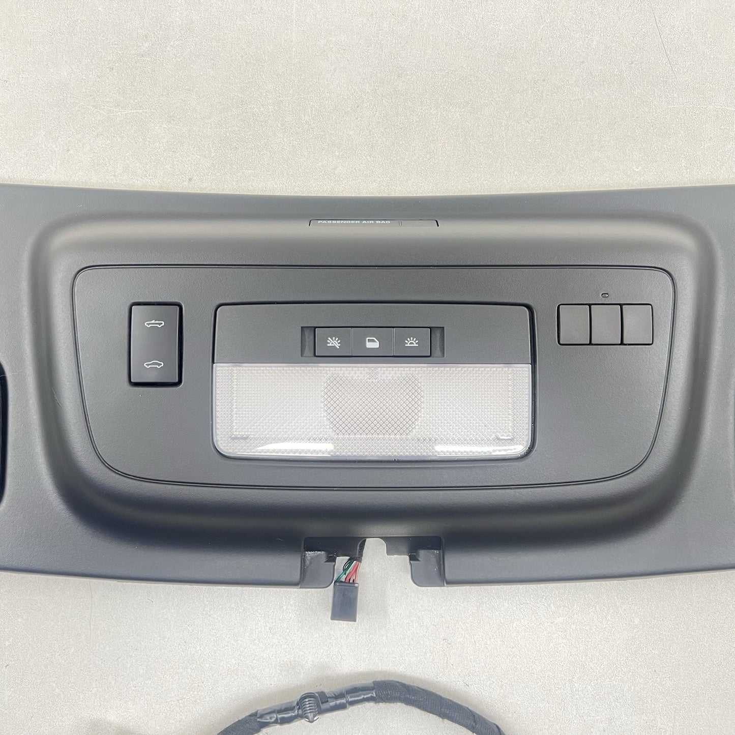 0487575 11-15 CHEVROLET CAMARO CONVERTIBLE OVERHEAD DOME LIGHT W/ SUN VISOR PAIR OEM