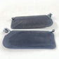 15002596 01-04 CHEVROLET CORVETTE C5 Z06 LEFT AND RIGHT SUNVISOR SUN VISOR PAIR BLACK OEM