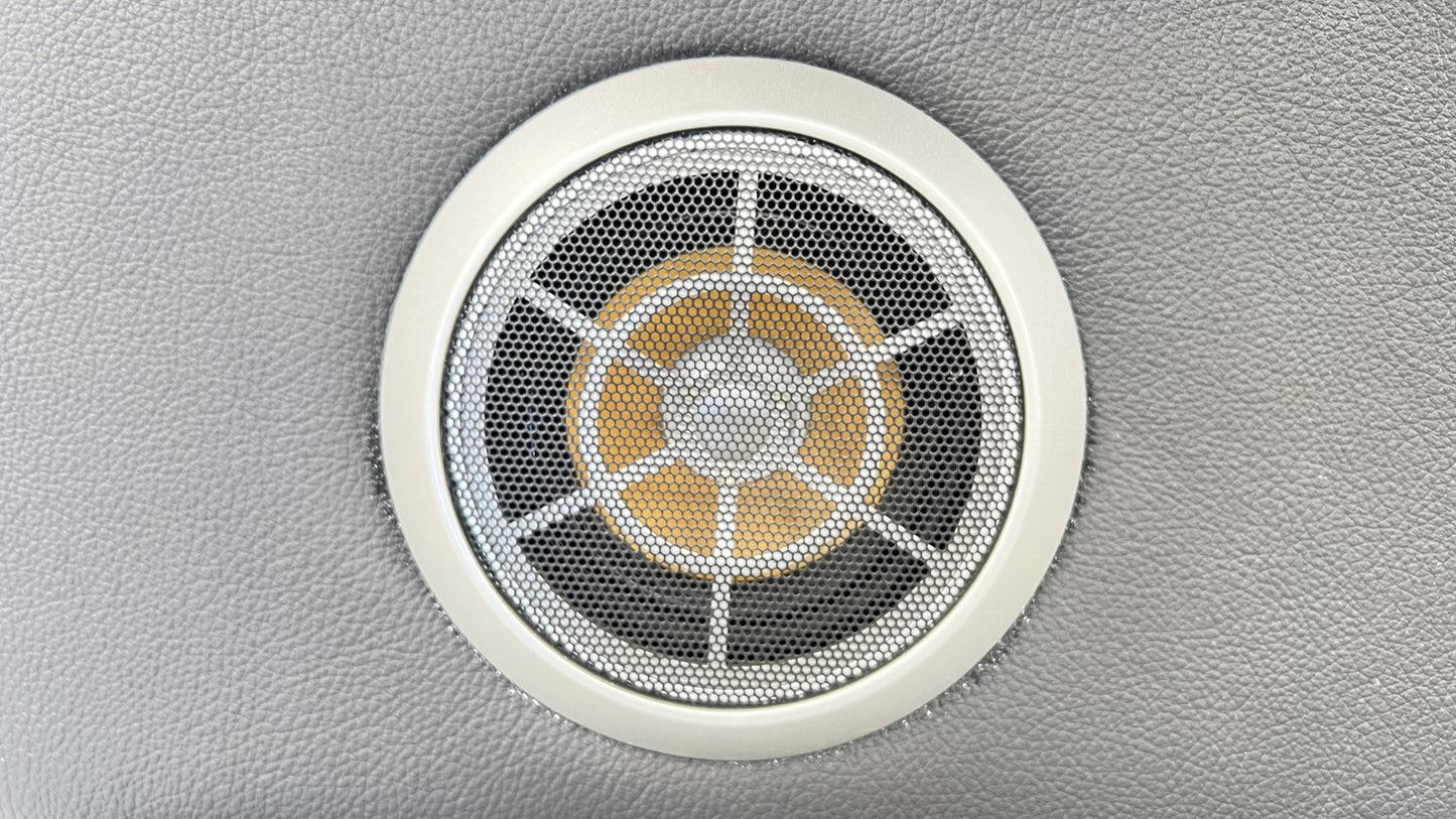 7458160 / 7 458 160 06-10 BMW M6 E63 E64 PASSENGER RIGHT DOOR PANEL TRIM LEATHER BLACK 7458160 OEM