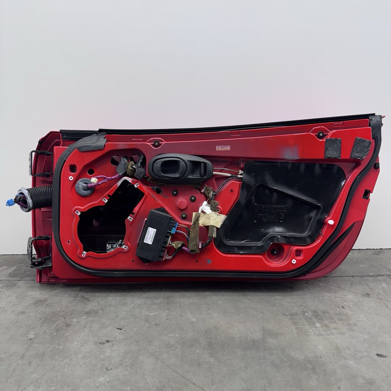 01-04 CHEVROLET CORVETTE C5 Z06 PASSENGER RIGHT DOOR COMPLETE WITH GLASS OEM