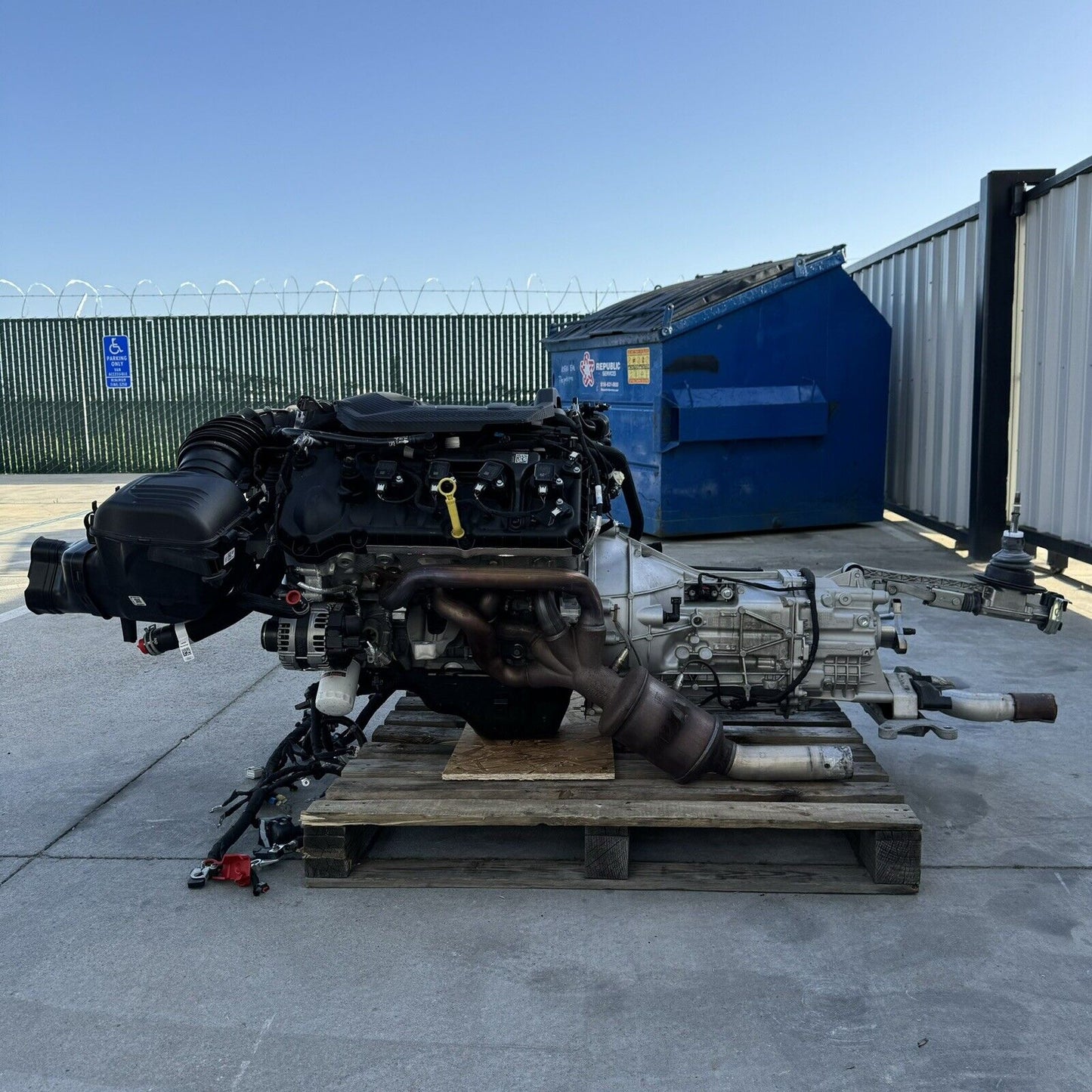 2024 FORD MUSTANG GT 5.0 GEN 4 COYOTE ENGINE W/ MANUAL TRANSMISSION S650 480HP OEM