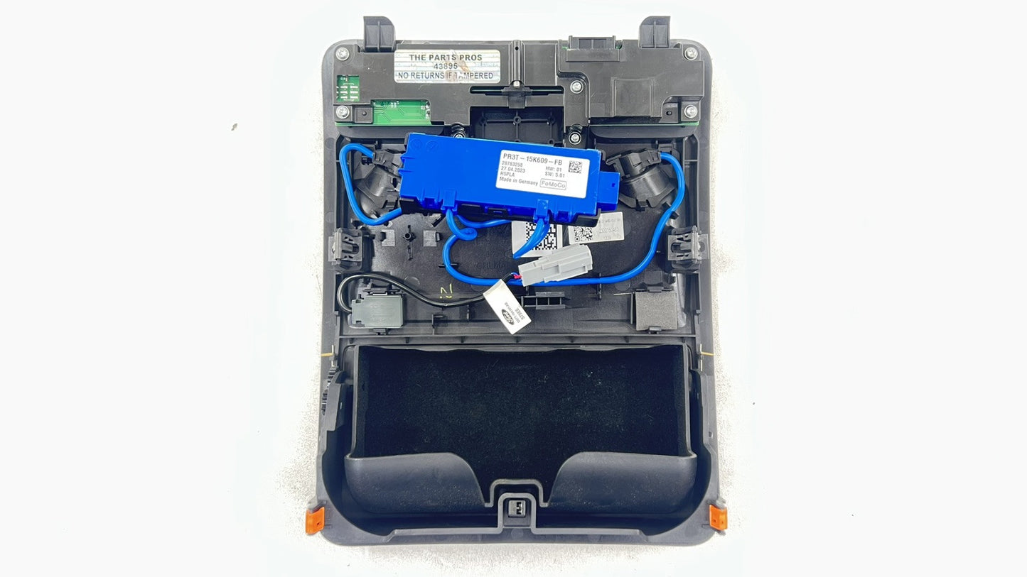 PR3B-C519A58-AAAW / PR3B C519A58 AAAW / PR3BC519A58AAAW 24-25 FORD MUSTANG GT FRONT OVERHEAD CONSOLE DOME READING LIGHT 