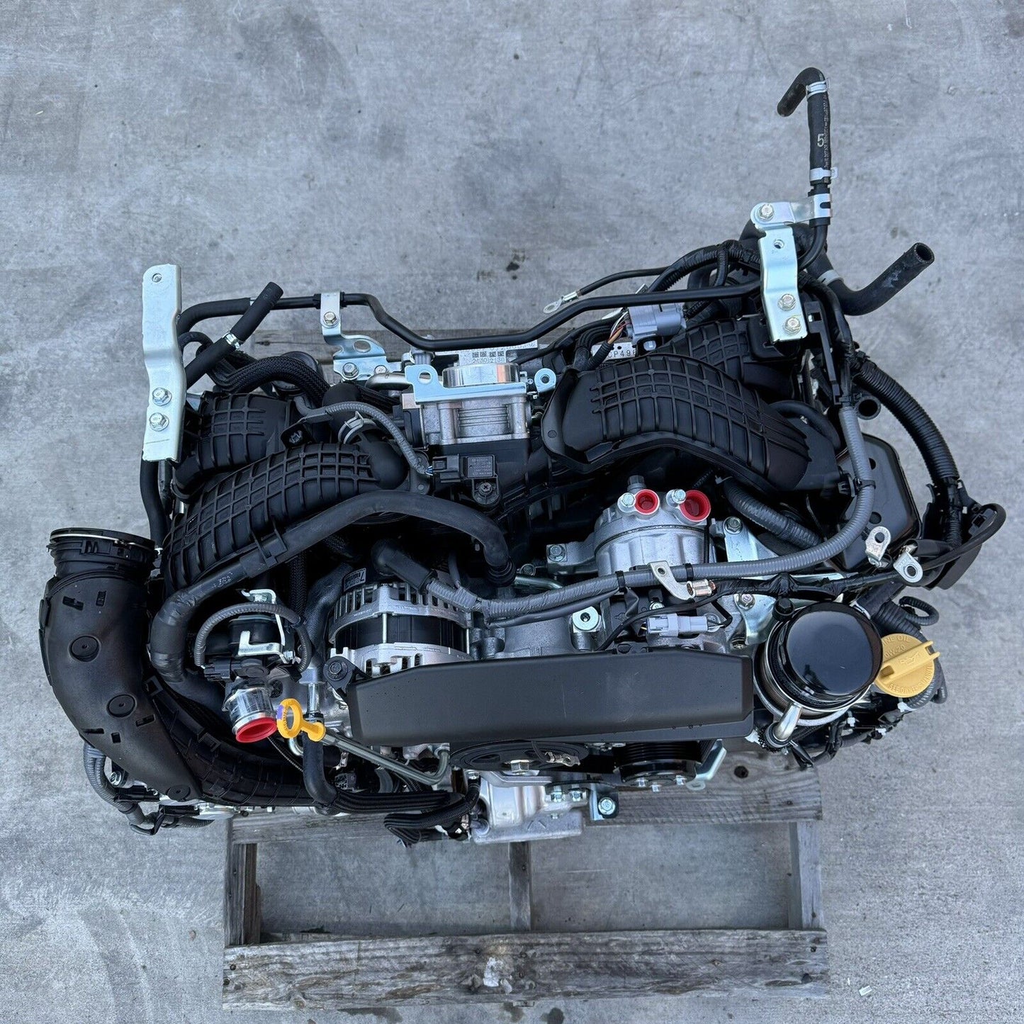 22-24 SUBARU WRX FA24 2.4L COMPLETE ENGINE MOTOR DROPOUT WITH TURBO 7 MILES OEM