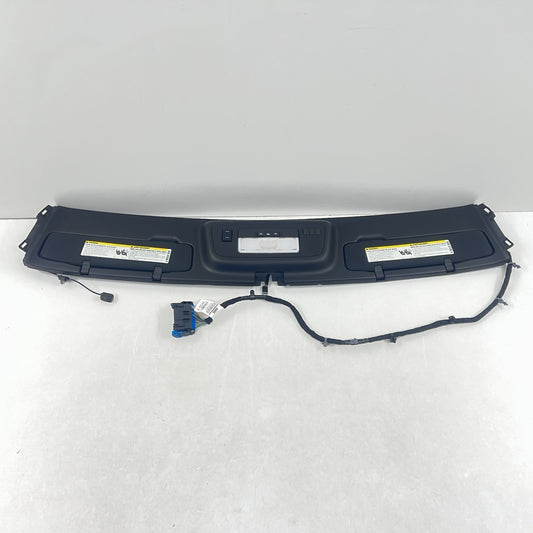 0487575 11-15 CHEVROLET CAMARO CONVERTIBLE OVERHEAD DOME LIGHT W/ SUN VISOR PAIR OEM