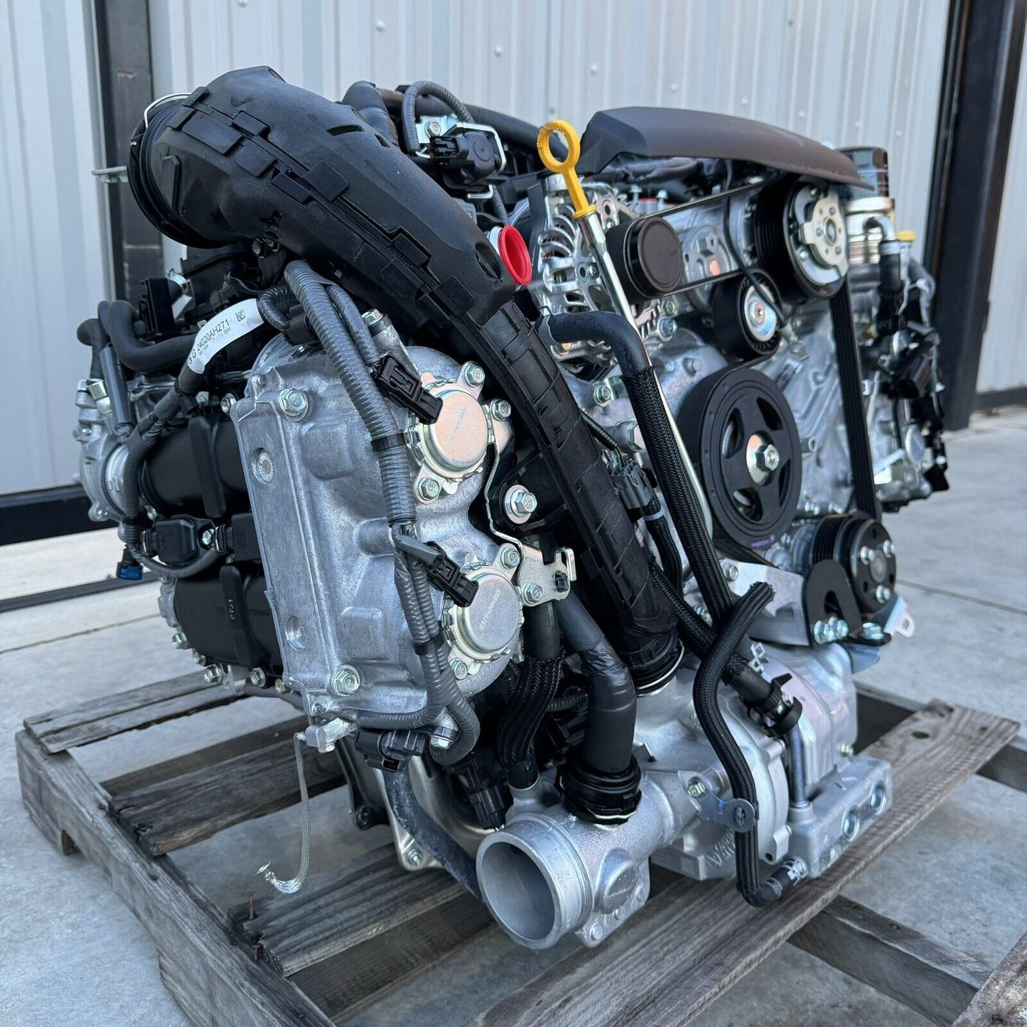 22-24 SUBARU WRX FA24 2.4L COMPLETE ENGINE MOTOR DROPOUT WITH TURBO 7 MILES OEM