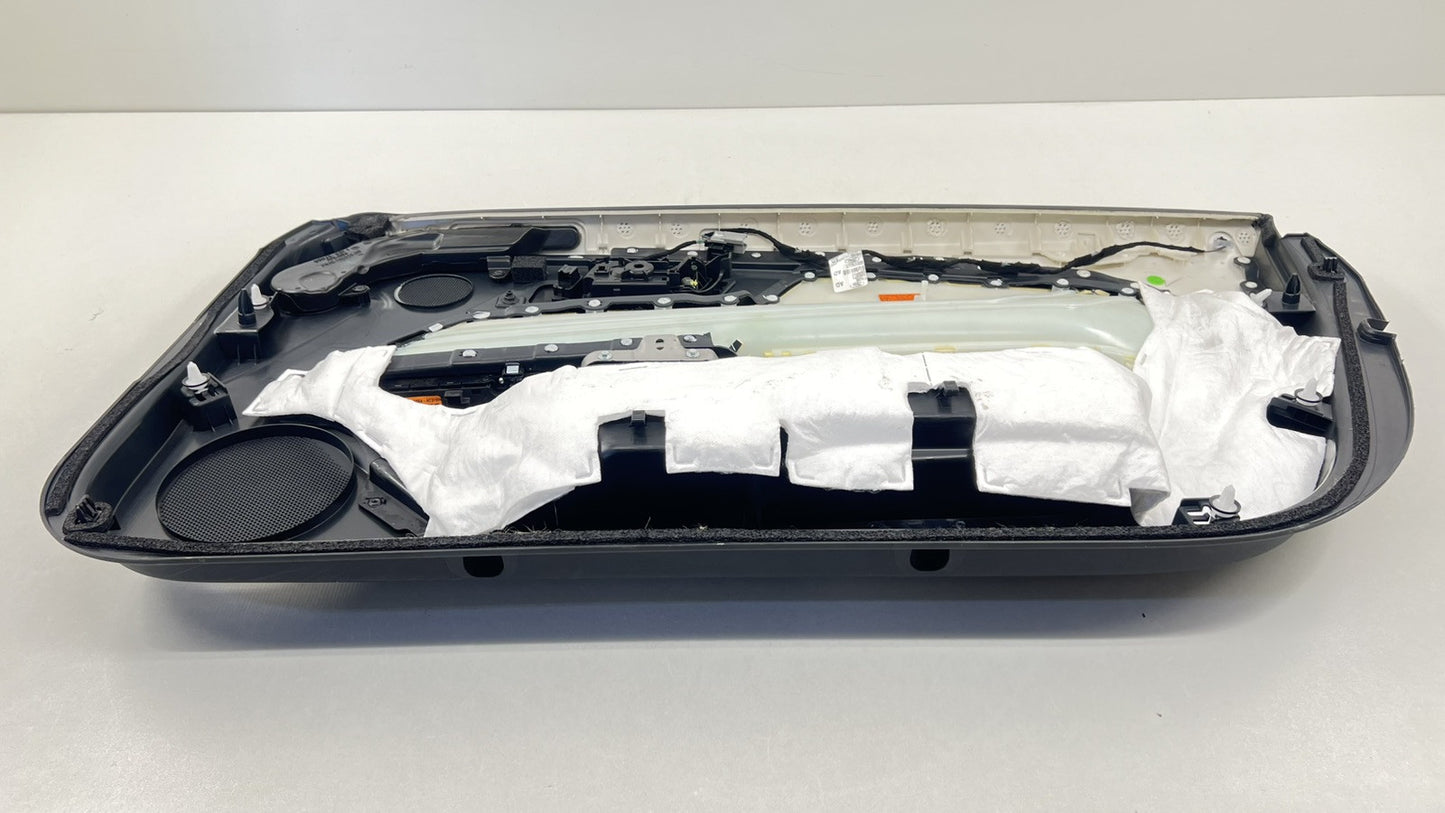 PR3B-C23943-GM319W / PR3B C23943 GM319W / PR3BC23943GM319W 24-25 FORD MUSTANG DARK HORSE DRIVER LEFT DOOR PANEL TRIM LEA