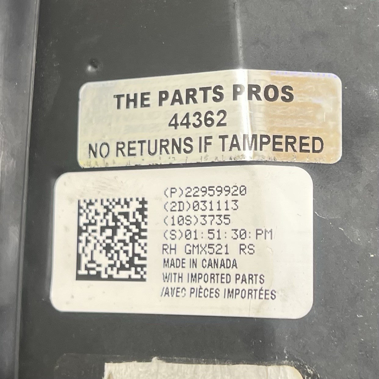 22959920 12-15 CHEVROLET CAMARO ZL1 RIGHT FRONT HEADLIGHT HEAD LIGHT LAMP HID OEM NOTE*