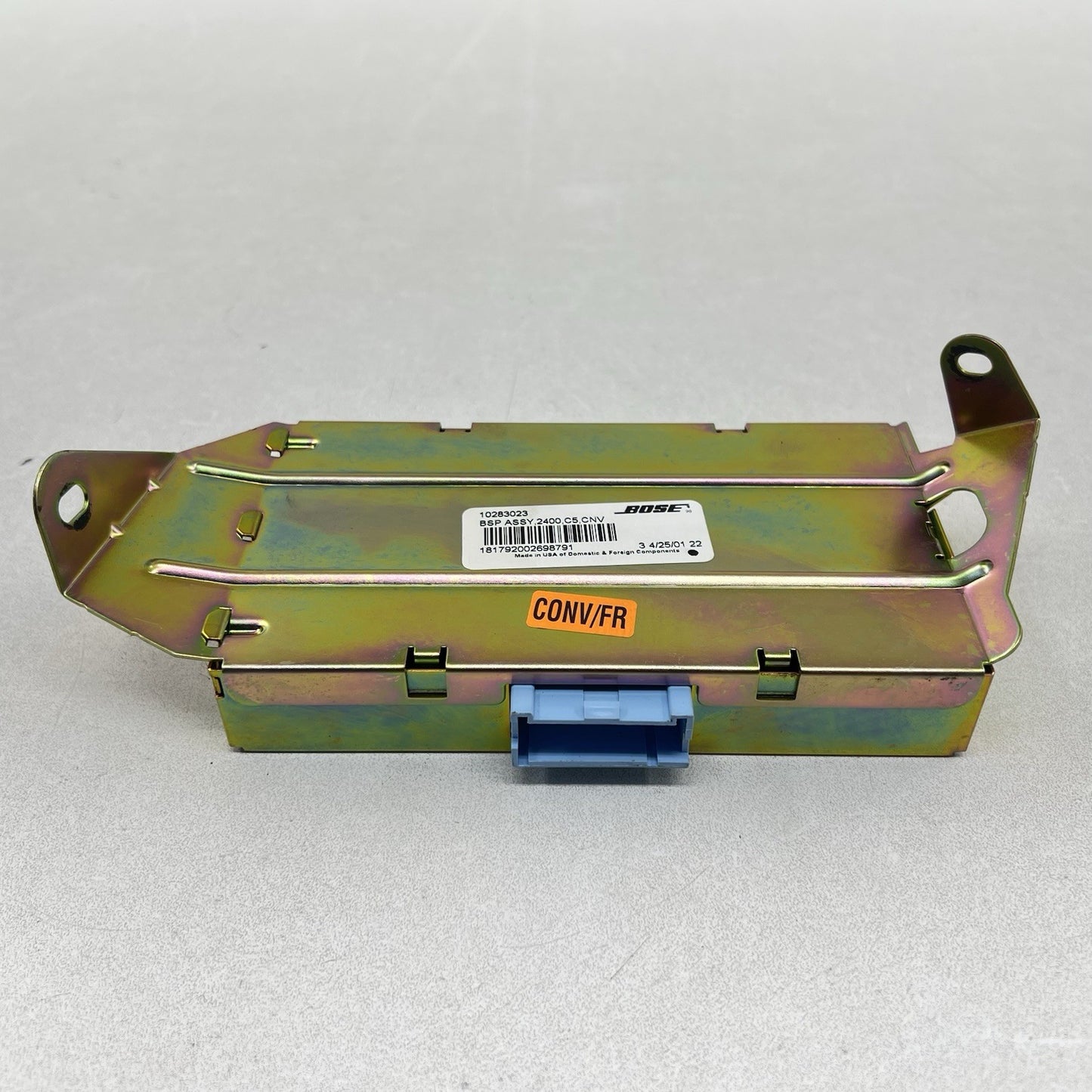 10283023 97-04 CHEVROLET CORVETTE C5 BOSE AMPLIFIER AMP AUDIO SOUND SYSTEM 10283023 OEM