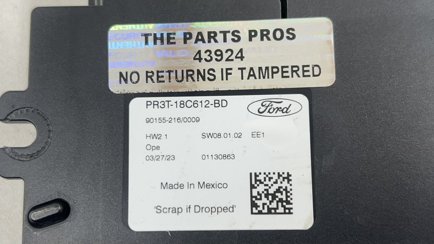 PR3T-18C612-BD / PR3T 18C612 BD / PR3T18C612BD 24-25 FORD MUSTANG GT TEMPERATURE CLIMATE CONTROL MODULE PR3T-18C612-BD O