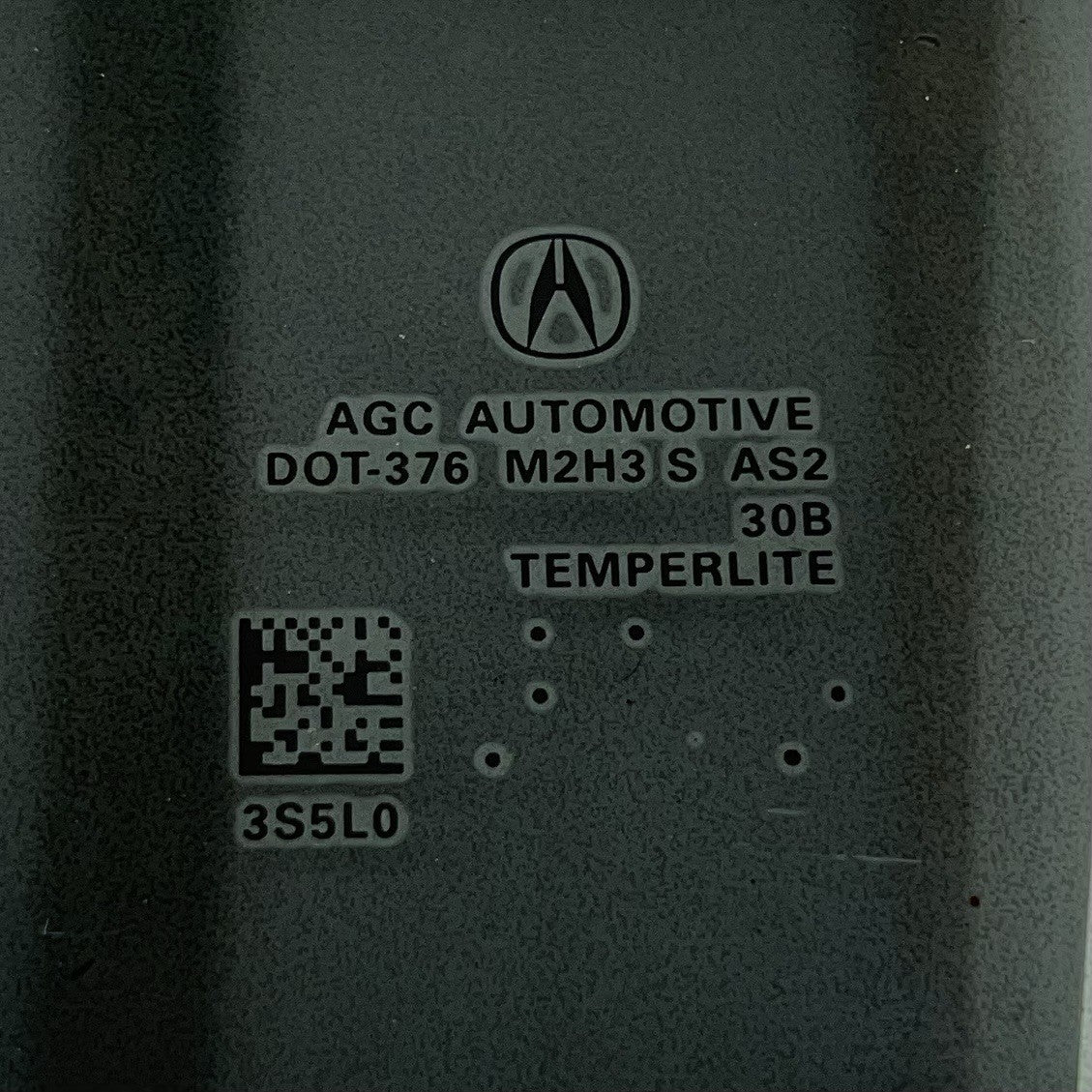 DOT-376 / DOT 376 / DOT376 24-25 ACURA INTEGRA TYPE S DRIVER LEFT REAR DOOR GLASS WINDOW OEM