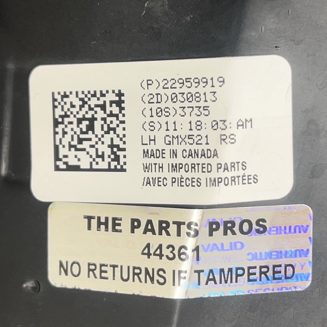 22959919 12-15 CHEVROLET CAMARO ZL1 DRIVER LEFT FRONT HEADLIGHT HEAD LIGHT LAMP HID OEM