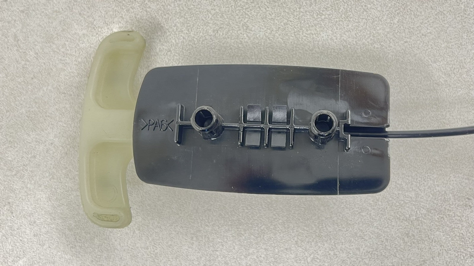 08-13 INFINITI G37 SEDAN REAR TRUNK LATCH LOCK ACTUATOR PULL LEVER OEM