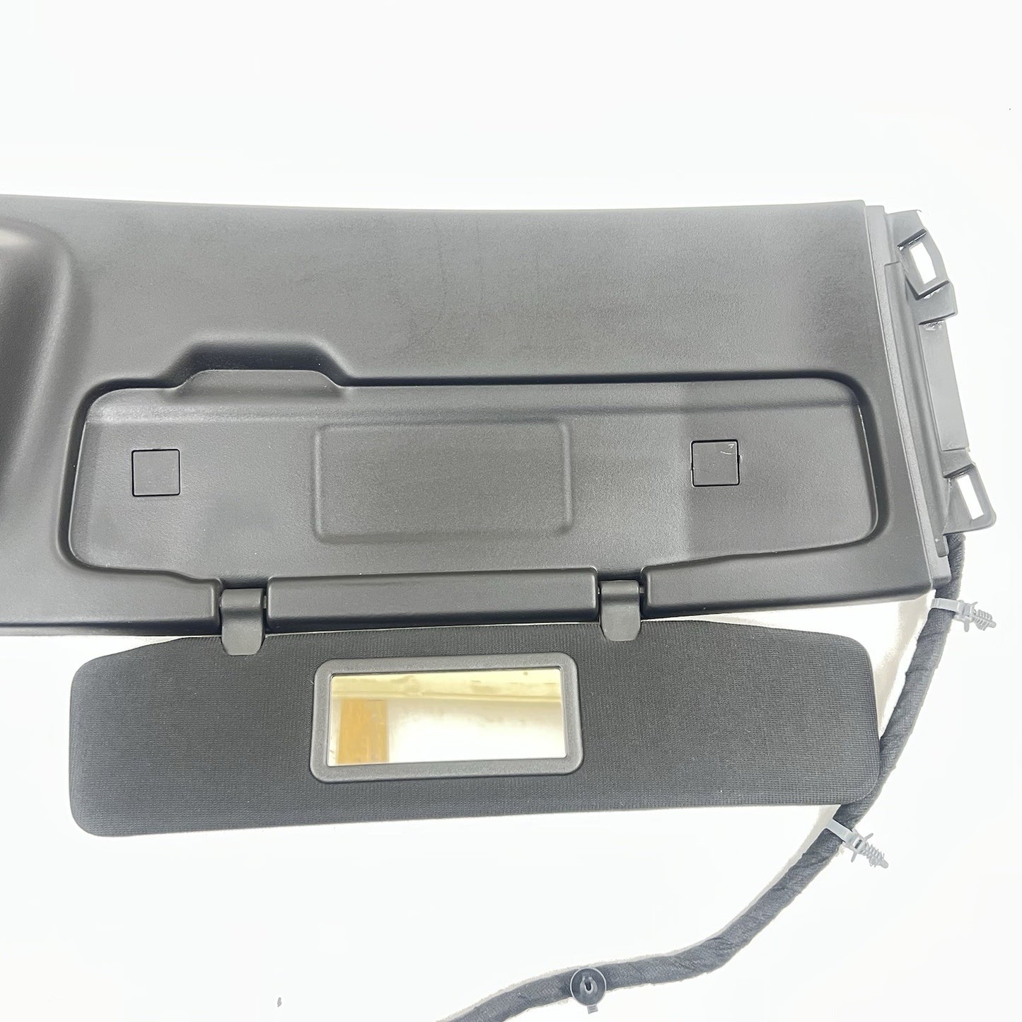 0487575 11-15 CHEVROLET CAMARO CONVERTIBLE OVERHEAD DOME LIGHT W/ SUN VISOR PAIR OEM