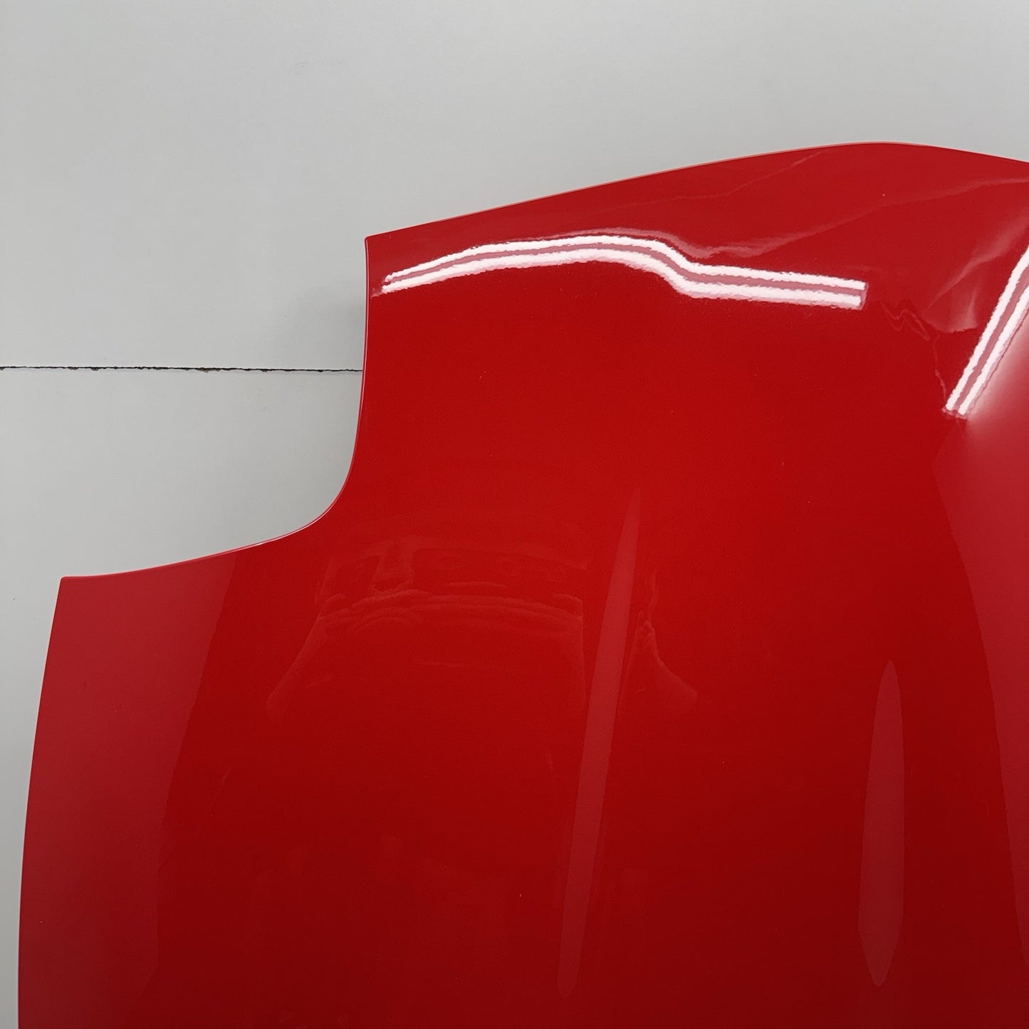 97-04 CHEVROLET CORVETTE C5 HOOD PANEL COMPLETE W/ HINGES TORCH RED OEM