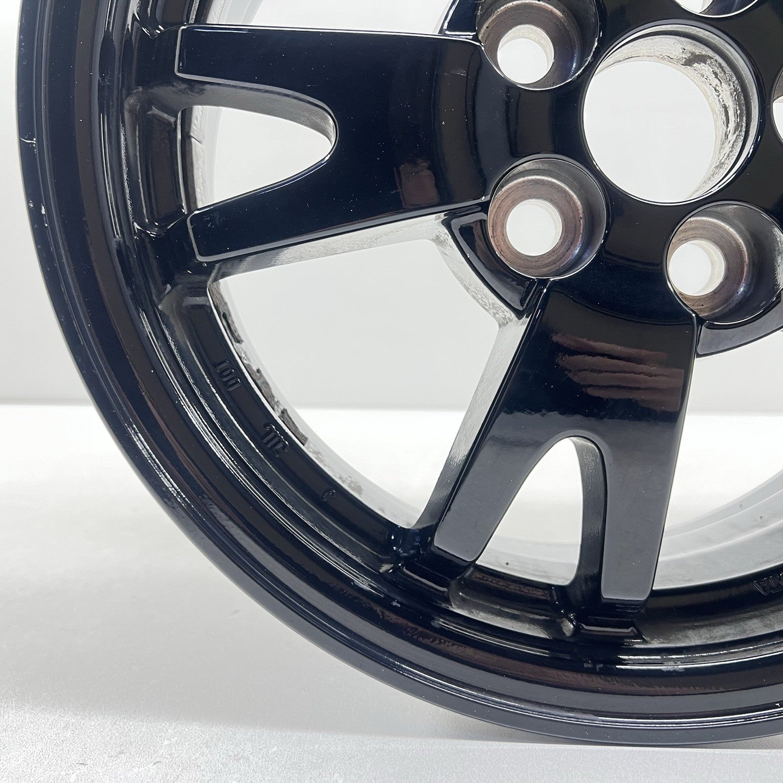 10-15 TOYOTA PRIUS WHEEL RIM 15x6 +45 OFFSET 5 SPLIT SPOKE BLACK FACTORY OEM