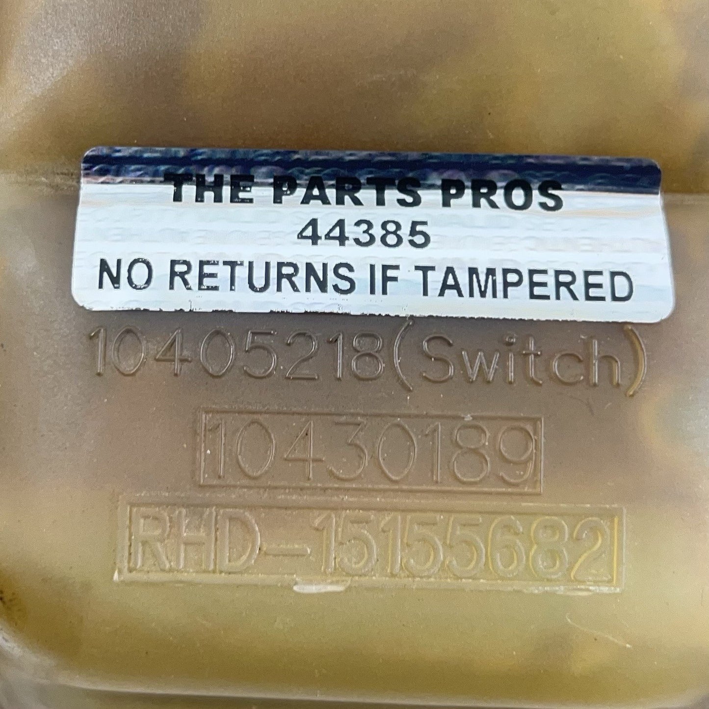 10430189 01-04 CHEVROLET CORVETTE C5 Z06 COOLANT OVERFLOW RESERVOIR BOTTLE 10430189 OEM