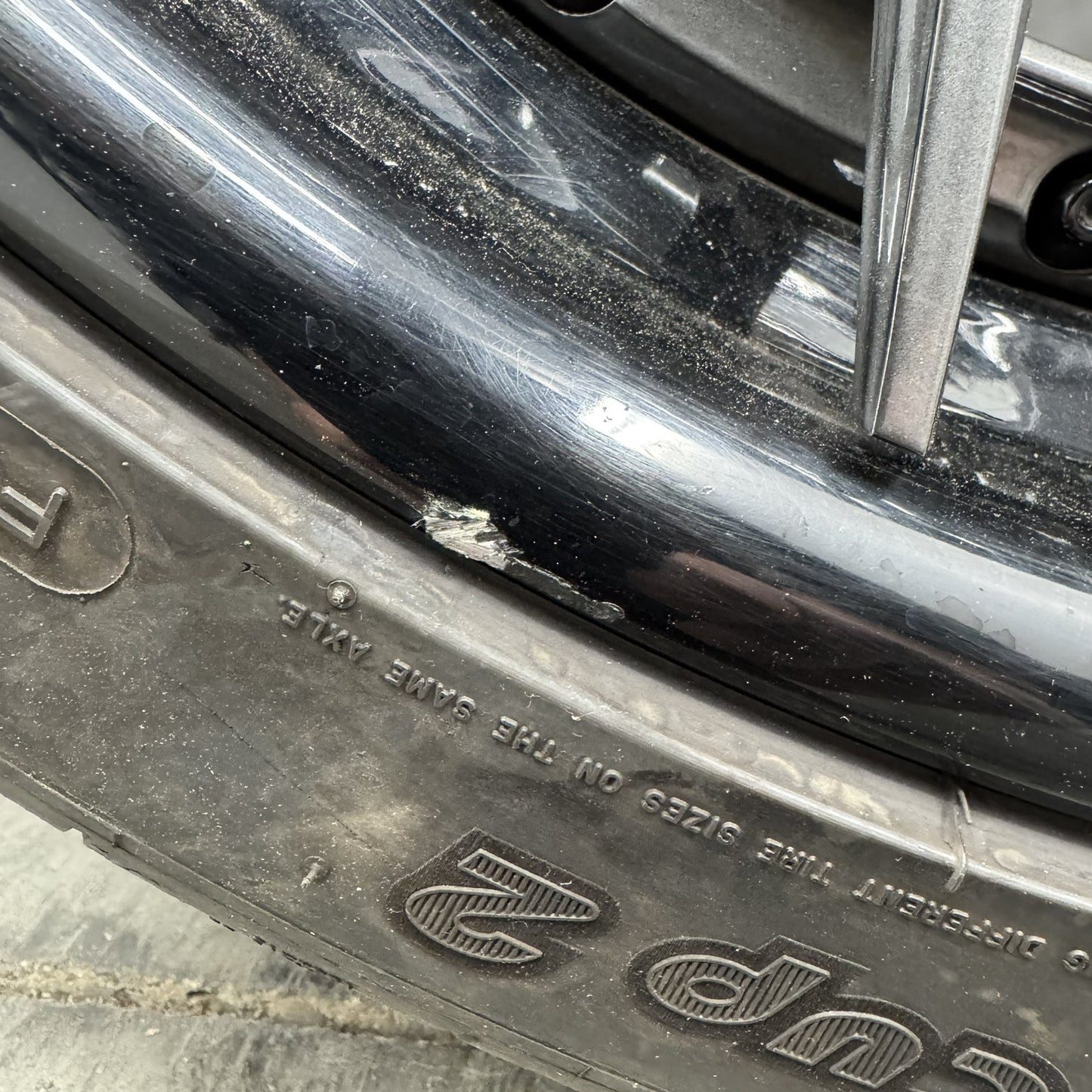 RFG19 ROHANA FORGED RFG19 TRINITY 3 PIECE WHEEL RIM WITH TIRE PARTIAL SET OF 3 *NOTE*