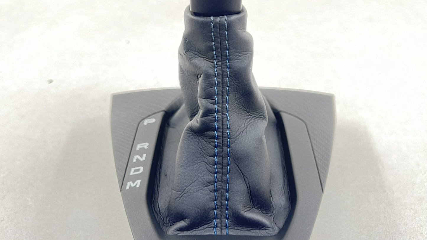  24-25 MUSTANG DARK HORSE CENTER CONSOLE AUTO SHIFT BOOT PANEL WITH KNOB OEM