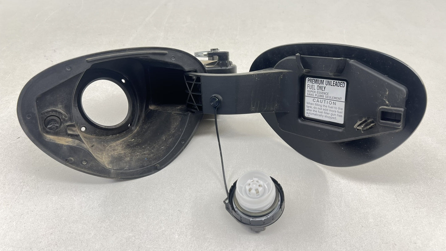5147B1-E00 / 5147B1 E00 / 5147B1E00 22-25 TOYOTA GR86 FUEL TANK GAS CAP DOOR LID COVER BLACK 5147B1E00 OEM