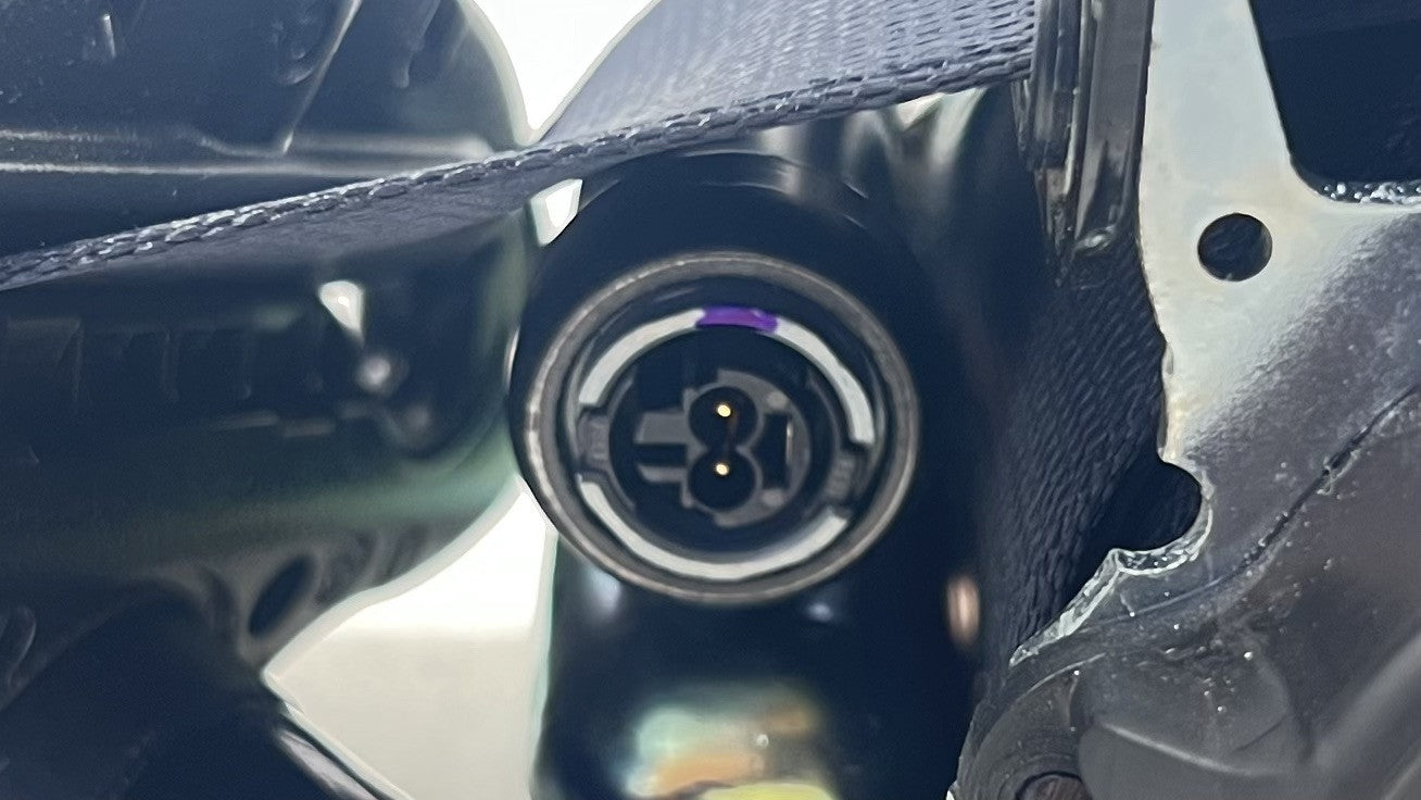 661888200B 24-25 FORD MUSTANG DARK HORSE DRIVER LEFT REAR SEATBELT SEAT BELT RETRACTOR OEM