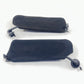 15002596 01-04 CHEVROLET CORVETTE C5 Z06 LEFT AND RIGHT SUNVISOR SUN VISOR PAIR BLACK OEM